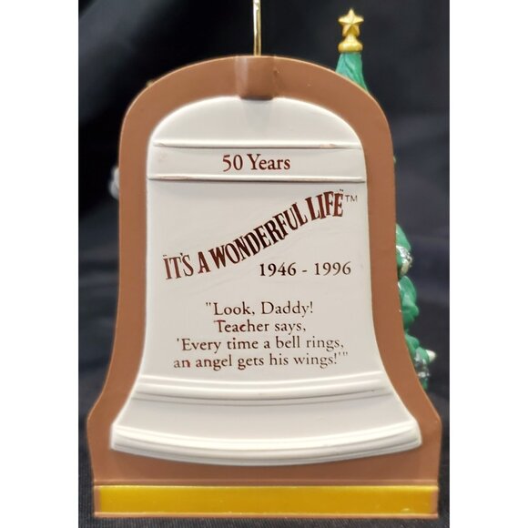 Hallmark ITS A WONDERFUL LIFE Christmas Ornament 50 year anniversary edition - Picture 3 of 4